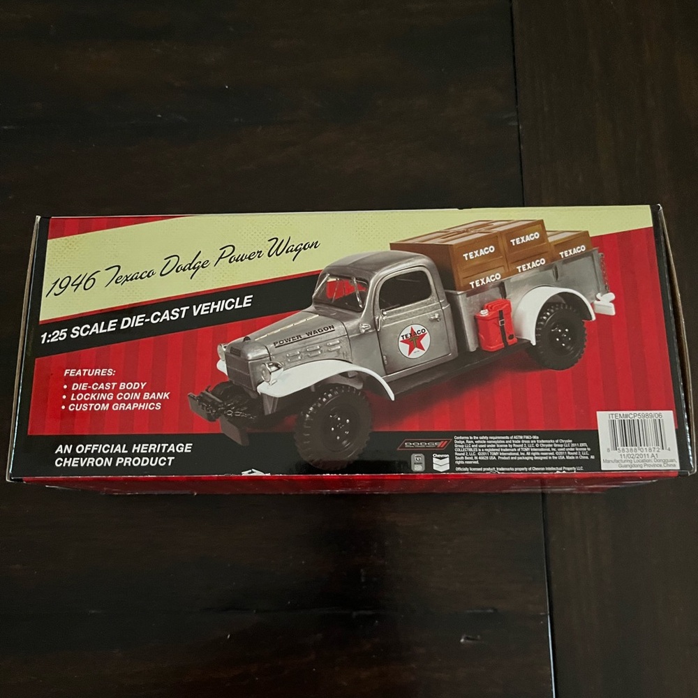 1946 Dodge Power Wagon Die-Cast Vehicle - Special Brushed Metal Edition